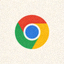 Google Chrome 浏览器官方 Logo - 红绿黄蓝四色圆形组合