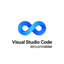 Visual Studio Code 官方 Logo - 蓝色无限符号，微软出品代码编辑器