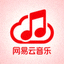 网易云音乐官方 Logo - 红色音符与云朵组合图标