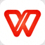 WPS Office 官方图标 - 红色'W'字母标志