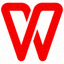 WPS Office 官方图标 - 红色'W'字母标志